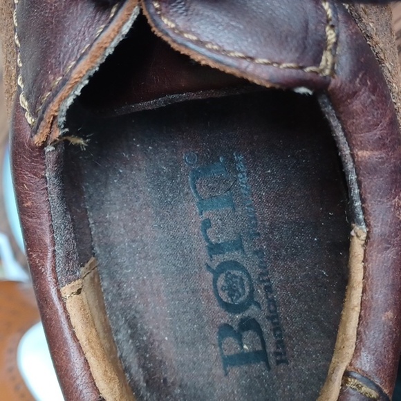 Born BEGA Brown Siena Rafter Shoes Size 7 - Picture 5 of 8
